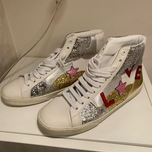 Yves Saint Laurent hi-top women’s sneakers